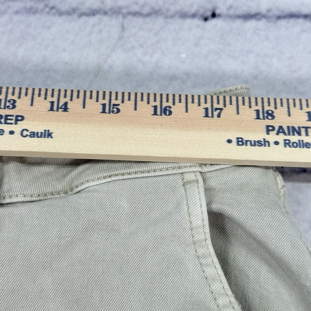 LuLaRoe Women's Utility Cargo Pants Size 32‎ 14-15 Khaki Soft Stretchy Twill